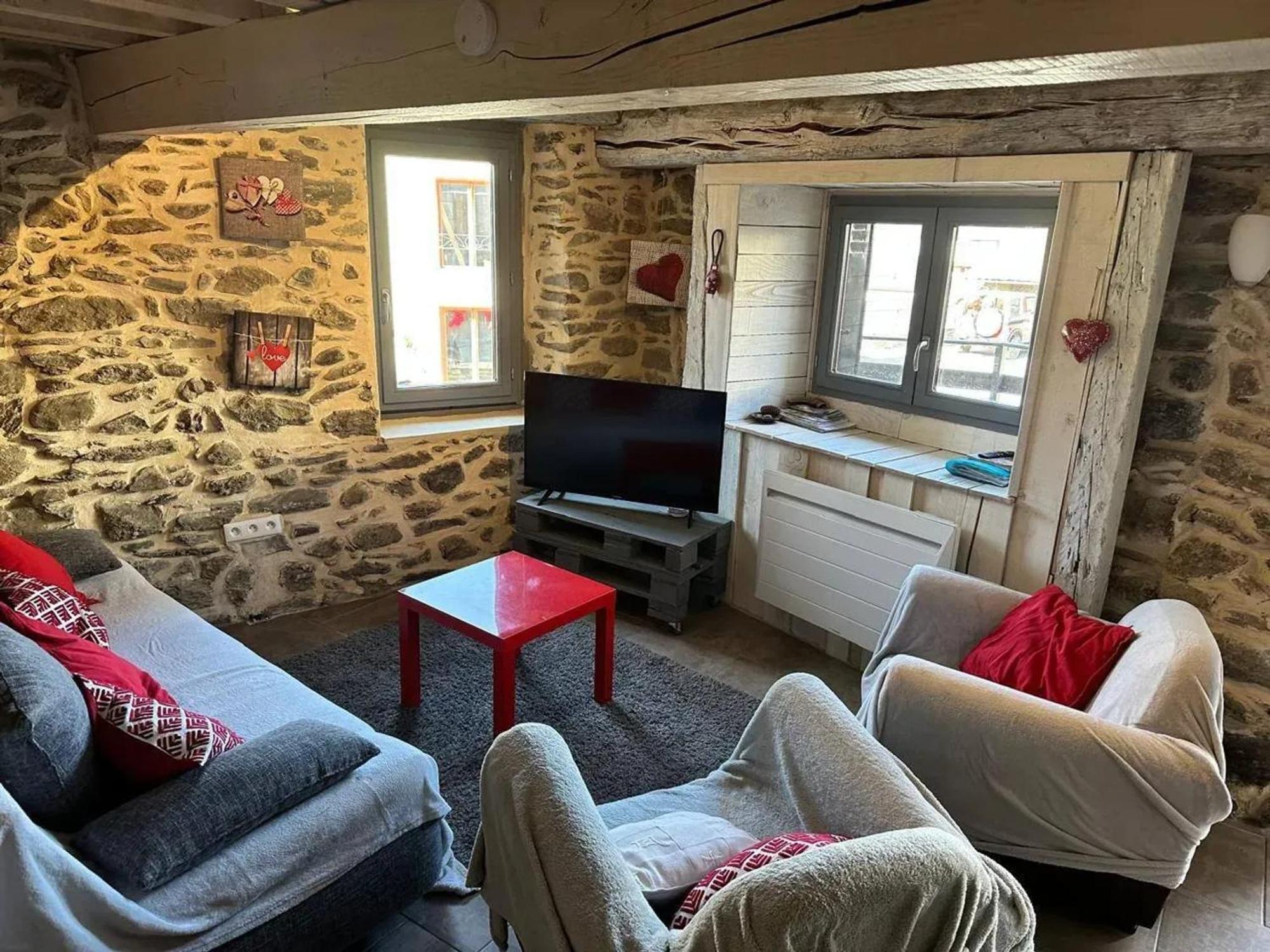 Chalet Confortable A Ascou Avec Vue Sur La Montagne Esterno foto