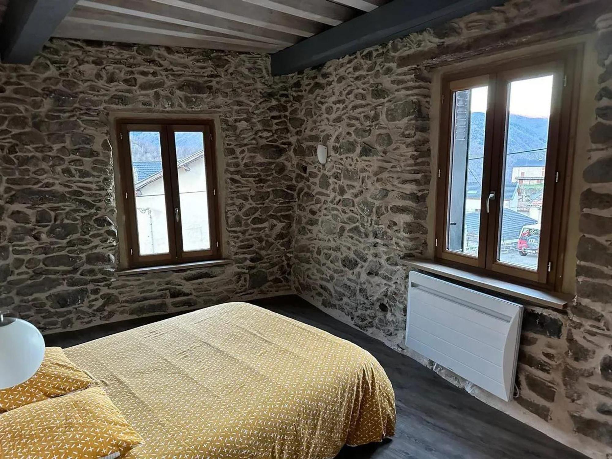 Chalet Confortable A Ascou Avec Vue Sur La Montagne Esterno foto